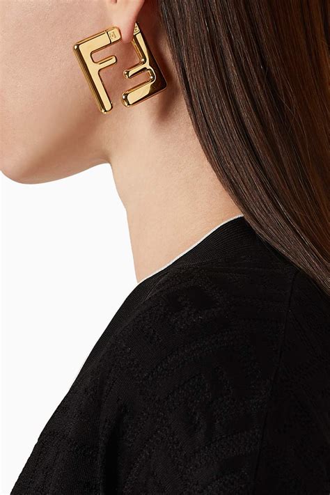 fendi earrings studs.